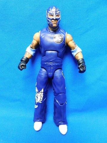 WWE Wrestling Mattel Elite SummerSlam 2022 Rey Mysterio Figure 6" figure 1/12 Cover