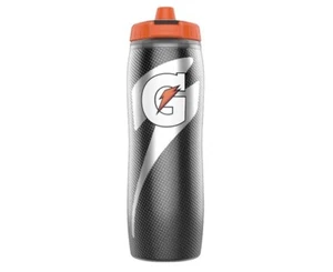 Gatorade Insulated Plastic Squeeze Bottle For Sports, Black, 30oz - Picture 1 of 5