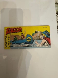 ZAGOR STREIFEN ZWEITE SERIE GRÖSSE 38 - ORIGINAL - BLITZKETTE - Bild 1 von 5