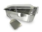 ExcelSteel Stainless Roaster with Cover, Rack and Spatula, Piece of 4