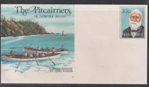 Norfolk Island 1980's PSE 33c Cornish Quintal Mint - Bild 1 von 1