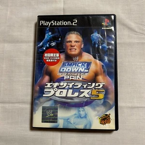 USED WWE SmackDown! Here Comes the Pain Exciting wrestling 5 PS2 Japan - Picture 1 of 6