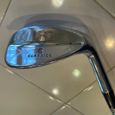 Cleveland Classics 691 Forge 55* RH S-Wedge U-Grooves 36" HET Shaft “USC” Logo - Image 1 of 4