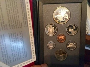 CANADA 1990 DOUBLE DOLLAR PROOF SET WITH CERTIFICATE 16581-2 - Picture 1 of 1