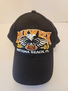 Bike Week 2003 Daytona Beach Hat Baseball Cap CSI Headwear Series  - Picture 1 of 3