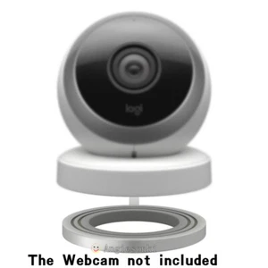 Original Lade Ring Dock mit 10ft Kabel für Logitech Circle Wireless Kamera - Bild 1 von 11