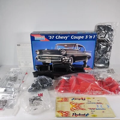 57 Chevy Coupe Monogram 1:12 Model Kit 2800 Sealed Parts Bags - Bad Decals - Image 1 of 4