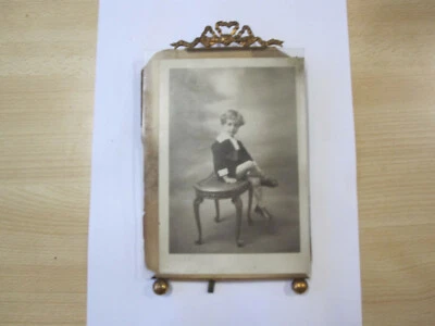 antiques french nap III pictureframe - Image 1 of 4
