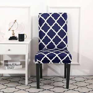 6 piezas fundas para silla con respaldo tela bielastica de calidad