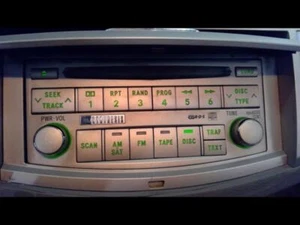 Equipo de audio receptor de radio reproductor de CD de 6 discos compatible con 05-07 AVALON 1098357 - Imagen 1 de 12