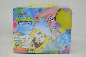 Nickelodeon Spongebob Schwammkopf Brotdose mit Dose Aktivität Set 15"x12,5" NEU - Bild 1 von 2