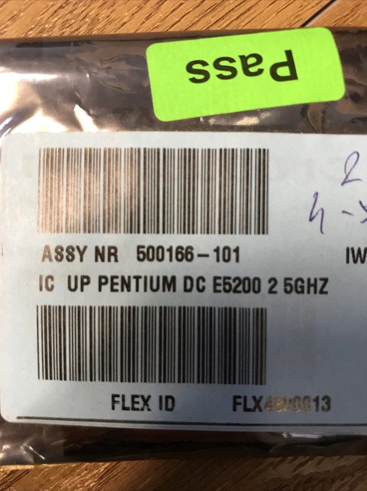 Intel Pentium E5200 2.5ghz CPU Processor HP 500166-101 New Sealed - Image 1 of 1