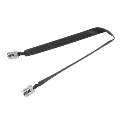 Window/Door Pass Through Flat RF Coaxial Cable SO239 UHF Female 50Ohm Helium - Image 1 of 3