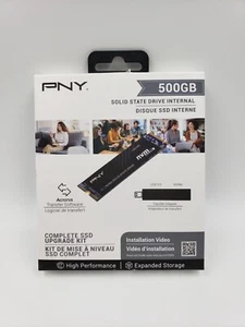 PNY 500GB M.2 NVMe Gen4 x4 Internal SSD Upgrade Kit M280CS2140-500KIT-RB - Picture 1 of 4