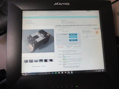 PLANAR 17.4IN LCD MONITOR RESISTIVE TOUCH SCREEN 996-0483-00 **WARRANTY** - Image 1 of 4