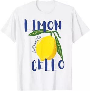 Limoncello la dolce vita Italian lemon T-Shirt - Picture 1 of 4