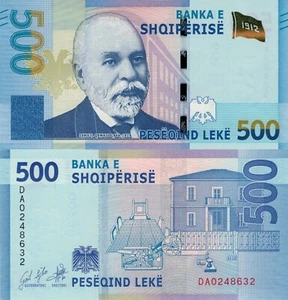 Albania 500 Leke (2020) - p-77a, B323a UNC - Picture 1 of 3