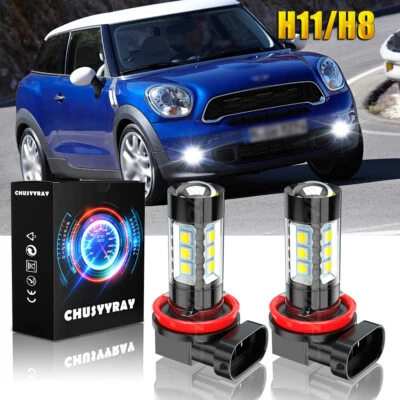 Светодиодная противотуманная лампа H8 6000K для Mini Cooper Countryman/Paceman 2011-2016 - Изображение 1 из 4