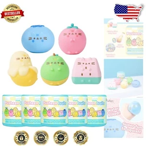 Tutti e 5 gli squishies alla frutta Pusheen in una divertente capsula cieca - ottime bomboniere! - Foto 1 di 9