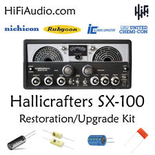 Hallicrafters SX100 radio Restoration kit repair service recap capacitor rebuild