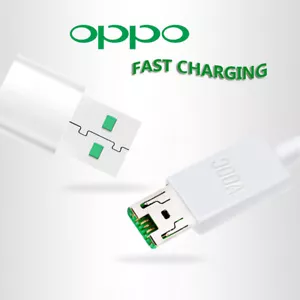 Genuine OPPO VOOC USB Lead Cable Cord Fast Charger Charging For OPPO A9 2019 AU - Picture 1 of 4