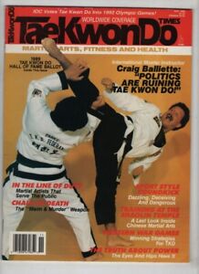 Taekwondo Times Mag Craig Balliette & Shaolin Temple Novembre 1989 081120nonr