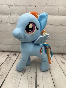 Hasbro 2014 My Little Pony Rainbow Dash Stuffed Animal 12” Plush Doll   - Picture 1 of 7