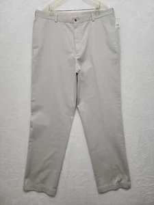 Brooks Brothers faltenfrei Herren gerade Passform beige Advance Chino Größe 40x34 - Bild 1 von 11