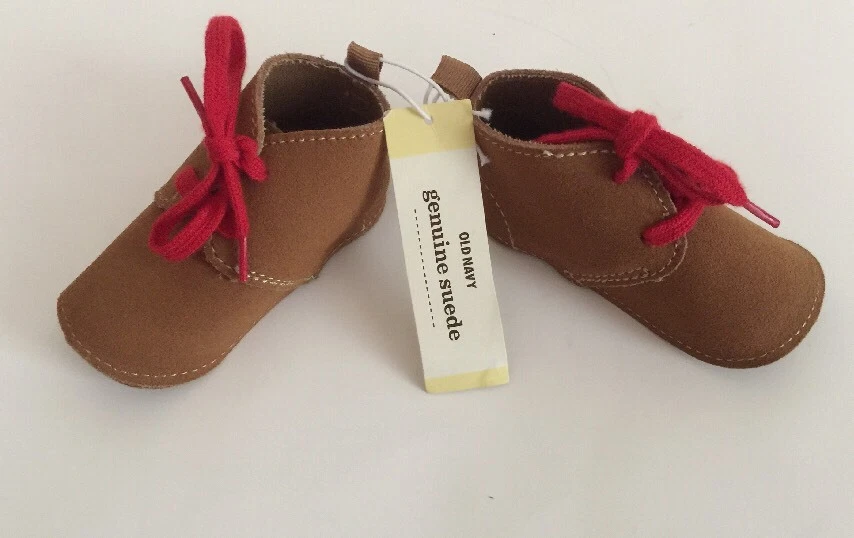 Zapatos Old Navy Niño Nuevos con Etiquetas Talla 0-3 Meses Gamuza Foto 1 de 2