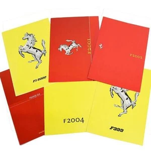 Ferrari F1 Formula 1 1999-2004 Press Card Set Pamphlet Program Brochure - Picture 1 of 13
