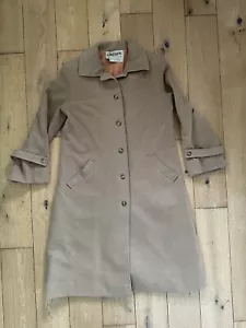Vintage Jaeger Jacket Women’s 14 Wool & Camelhair Long BUST 37” HIPS 39” Trench - Picture 1 of 17