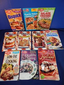 10 Betty Crocker BH&G Rezepthefte Kochbücher Broschüren Kochen Backen Mahlzeit - Bild 1 von 11