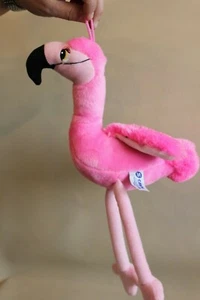 Peluche Flamand Rose Sandy - 24 cm assis - très bon état - Picture 1 of 4