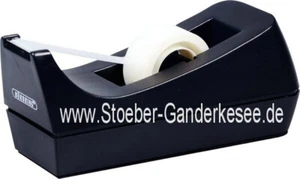 Tischabroller, schwarz, mit Klebefilm für Tesa Film bis 19mm x 33 m NEU & OVP - Bild 1 von 11