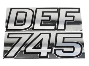 Letter Registration Kit Letter Number Sticker Decals Boat PWC Chrome Black Reg - Picture 1 of 1