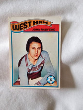 Topps Chewing Gum 1978  CARD NO  312   JOHN RADFORD  WEST HAM UNITED