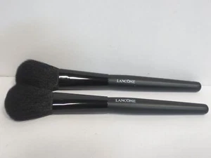 LANCOME BLUSH BRUSH - BLACK HANDLE (LOT OF 2) - Picture 1 of 4