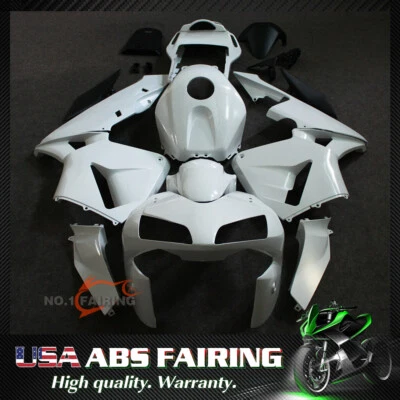 NEW ABS Fairing Kit Shell Bodywork For HONDA CBR600RR 2003 2004 Unpainted white - Image 1 of 4