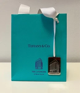 Tiffany & Co. Shopping Bag with Limited Edition Landmark Keychain!! - Picture 1 of 7