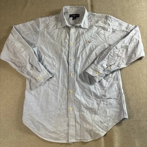 Ralph Lauren Oberhemd Herren 18 Blau Klassisch Fleisch Farbe Pony Button Down - Bild 1 von 6