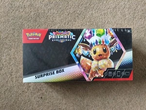 Pokémon TCG - Scarlet & Violet Prismatic Evolutions Surprise Box (BRAND NEW) ✅📦 - Picture 1 of 7