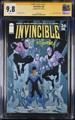 Invincible #36 (Image /Skybound Comics 2006 Sign by Ryan Ottley CGC 9.8 - Image 1 of 2