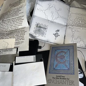JUEGO PC VINTAGE INFOCOM ENCHANTER IBM USADO - Imagen 1 de 8
