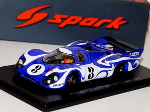 PORSCHE 917 LH #3 LARROUSSE/KAUHSEN PRACTICE LE MANS 1970 SPARK S1096 1:43 - Foto 1 di 1