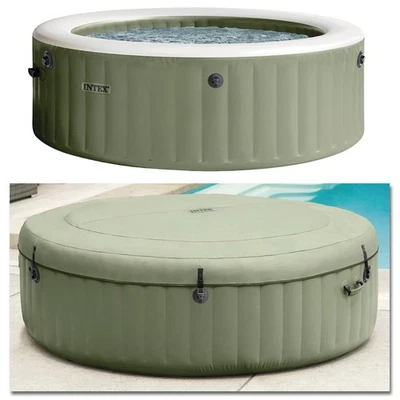 INTEX Whirlpool Pure SPA 196x71 Bubble Massage für 4 Personen Kalkschutz - Bild 1 von 4