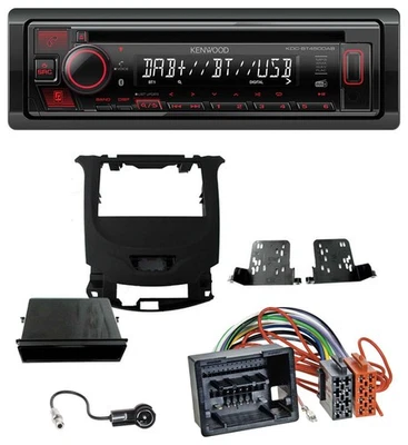 Kenwood MP3 CD USB Bluetooth DAB Autoradio für Chevrolet Cruze ab 2016 Klavierla - Bild 1 von 4