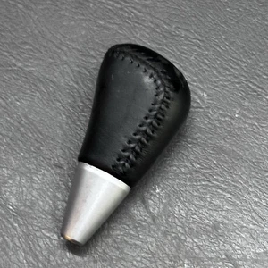 04-08 ACURA TL SHIFT KNOB GEAR SELECTOR OEM BLACK LEATHER AUTOMATIC Worn Auto - Picture 1 of 7