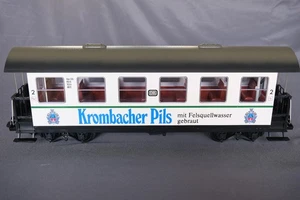 LGB 3172 Personenwagen Wangerooge Krombacher, neuwertig, im Schuber - Bild 1 von 19