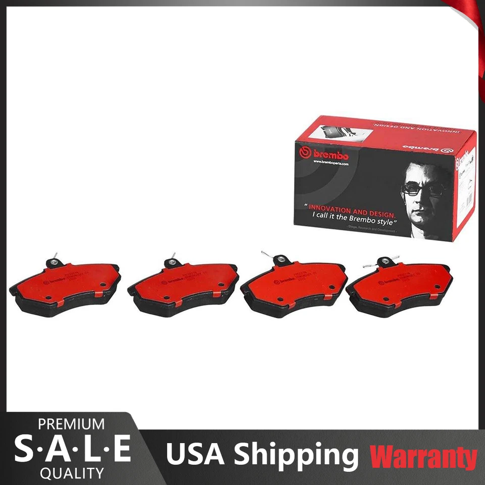 Juego de pastillas de freno Brembo delanteras NAO cerámica para Audi 80 90 Quattro VW Corrado Passat Foto 1 de 4