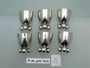WMF Bauhaus Design - -- Breuhaus de Groot - 6x Eierbecher -- - Top Zustand (A) - Bild 1 von 6